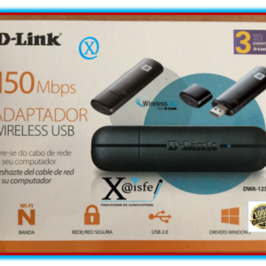 ADAPTADOR USB Wireless D-LINK ORIGINAL Dwa-123  /  150 Mbps  Wifi